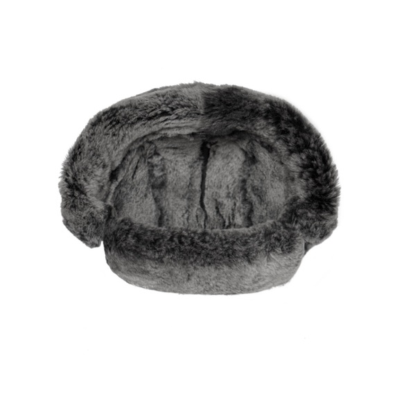 Genuine Shearling Leather Trapper Hat | Aviator Hat | Ushanka - Picture 5 of 9